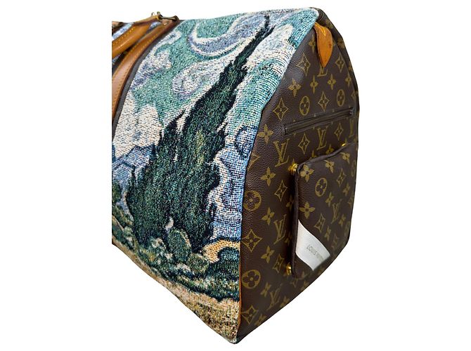 Louis Vuitton Keepall 55 Monogram Van Gogh Reisetasche - Ansicht 9