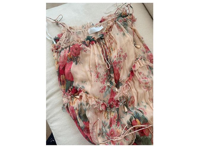 Zimmermann Laelia florales Seiden-Midikleid - Ansicht 10