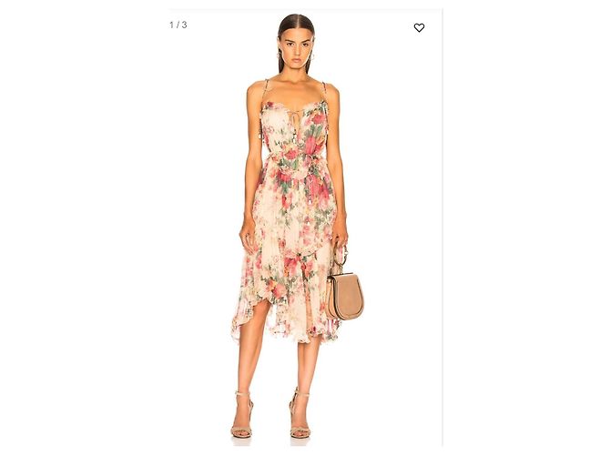Zimmermann Laelia florales Seiden-Midikleid - Ansicht 2