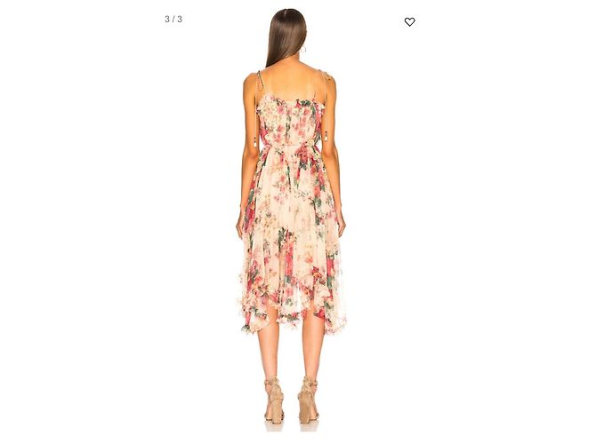 Zimmermann Laelia florales Seiden-Midikleid - Ansicht 5