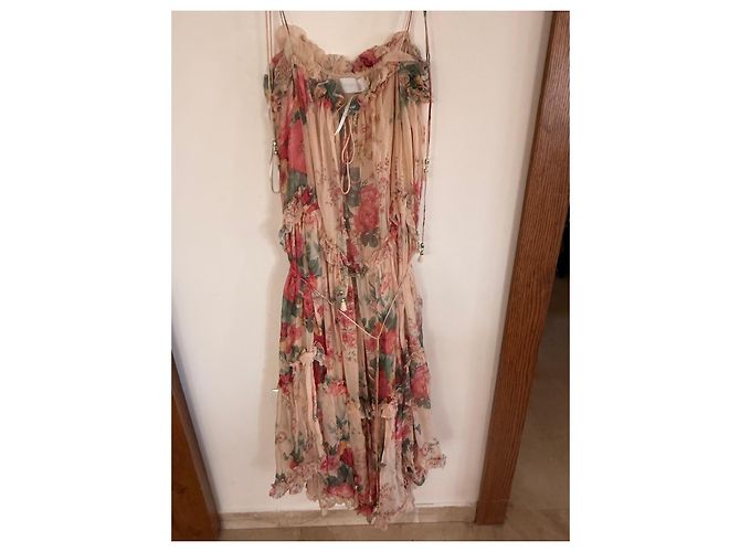 Zimmermann Laelia florales Seiden-Midikleid - Ansicht 6