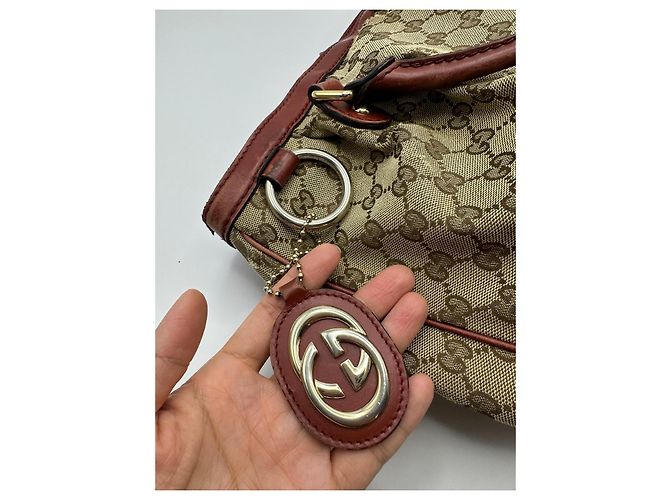 Gucci Sukey GG Monogram Canvas Shopper - Ansicht 12