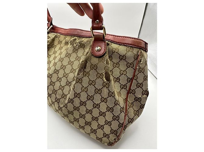 Gucci Sukey GG Monogram Canvas Shopper - Ansicht 9