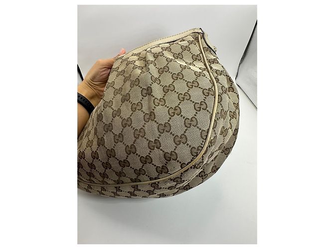 Gucci Sukey Borsa Hobo in Tela Monogramma GG - vista 12