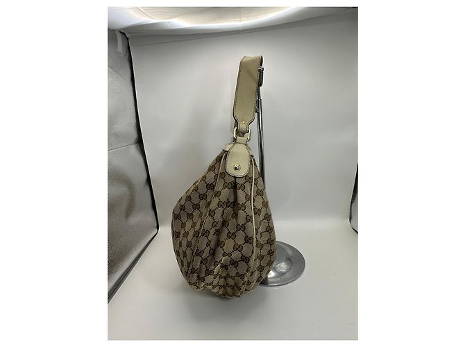 Gucci Sukey Borsa Hobo in Tela Monogramma GG - vista 3