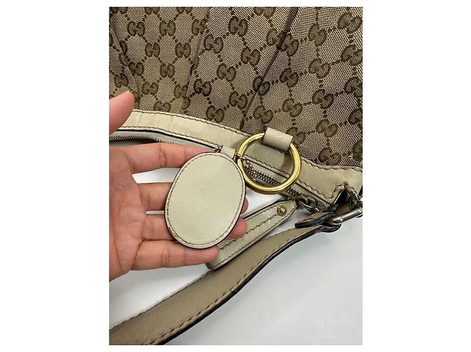 Gucci Sukey Borsa Hobo in Tela Monogramma GG - vista 6