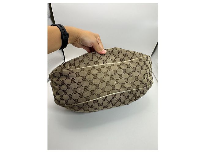Gucci Sukey Borsa Hobo in Tela Monogramma GG - vista 8