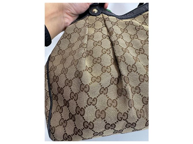 Gucci Sukey GG Monogramm Canvas Handtasche - Ansicht 10