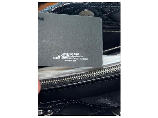 Borsa Christian Dior Lady Dior My ABCDior in pelle nera - vista 12