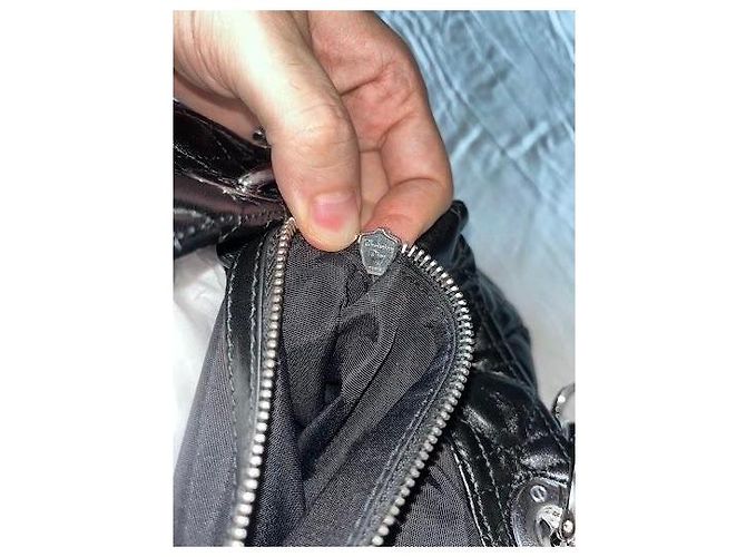 Borsa Christian Dior Lady Dior My ABCDior in pelle nera - vista 7