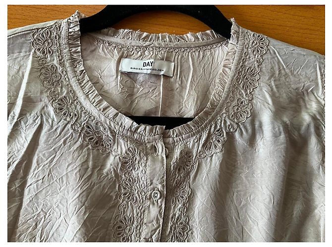 Autre Marque DAY Birger et Mikkelsen Tunica in Seta Beige - vista 3