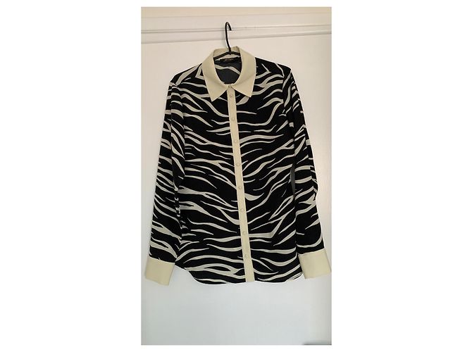 Autre Marque Camisa con estampado de cebra - vista 2
