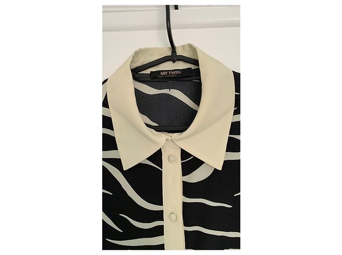 Autre Marque Camisa con estampado de cebra - vista 6