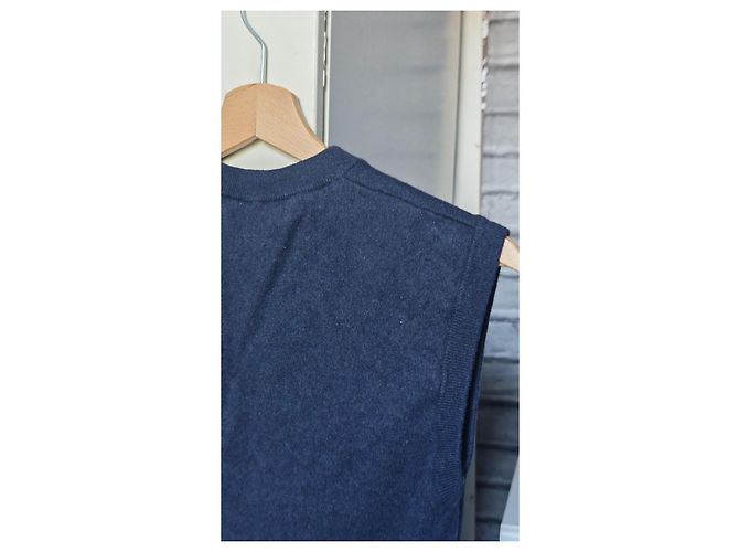 Gucci navy blue wool vest - view 15