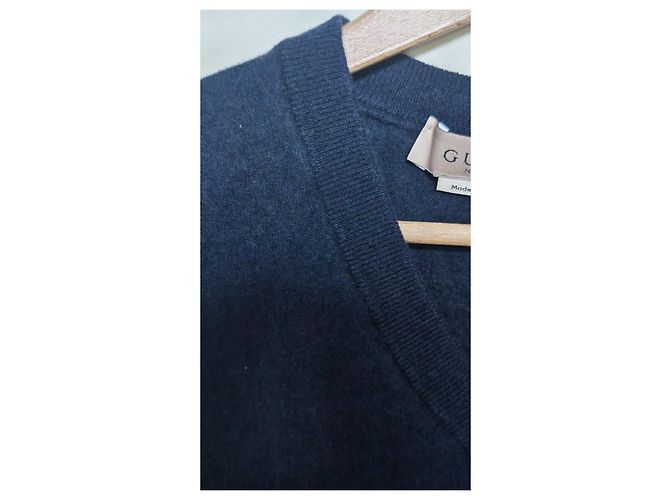 Gucci navy blue wool vest - view 3
