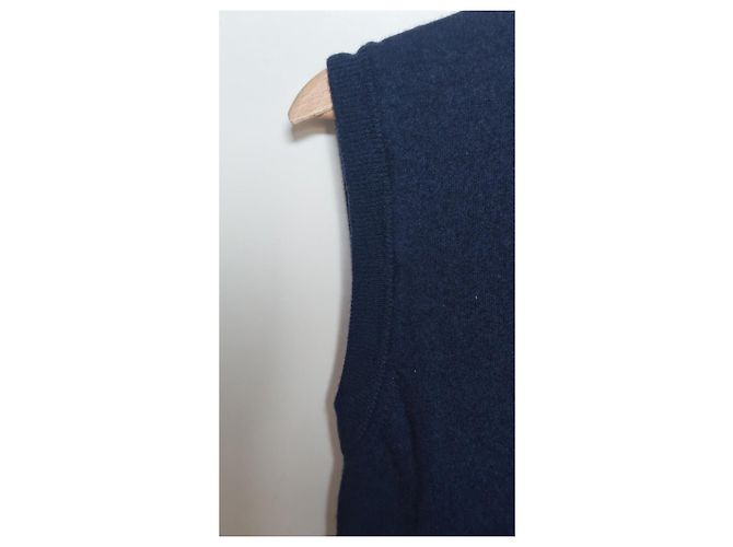 Gucci navy blue wool vest - view 6