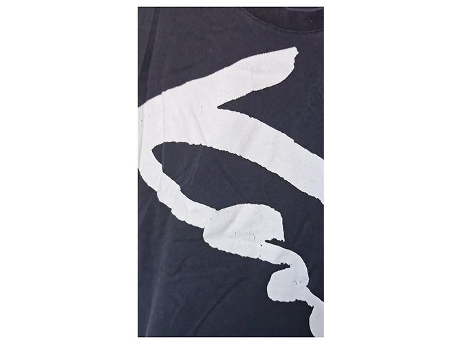 Black Kenzo T-shirt with graphic logo - view 5