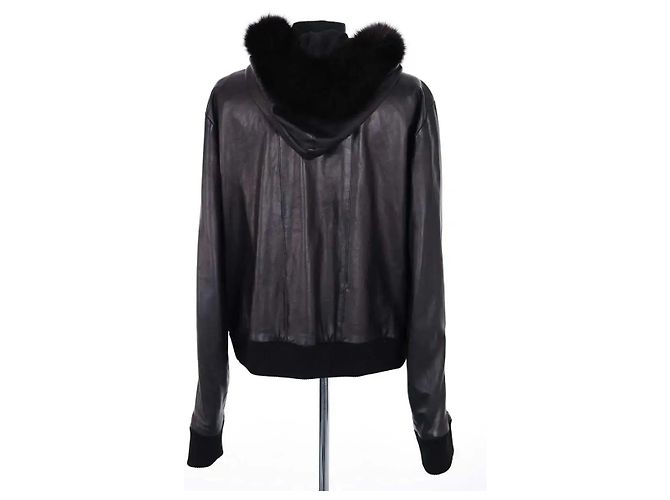 John Galliano Schwarze Jacke - Ansicht 4