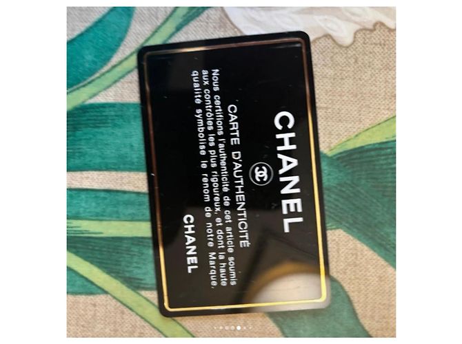 Bolsa Chanel Clássica Preta Couro Chevron - vista 6
