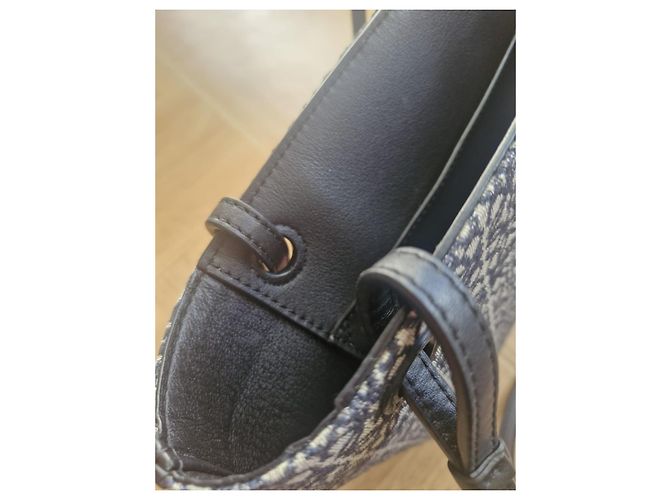 Saco cabas Loewe em tela monogramada e couro - vista 3