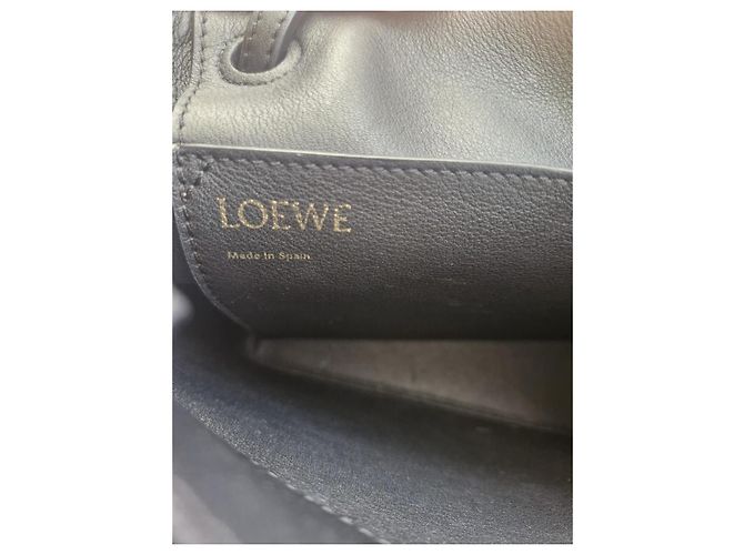 Saco cabas Loewe em tela monogramada e couro - vista 5