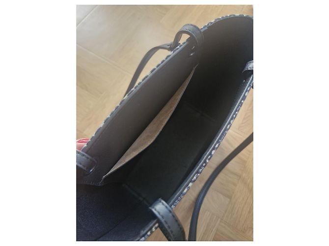 Saco cabas Loewe em tela monogramada e couro - vista 8