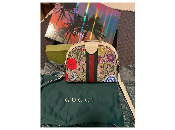 Bolso de hombro Gucci Ophidia Flora - vista 2