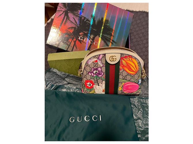 Bolso de hombro Gucci Ophidia Flora - vista 4