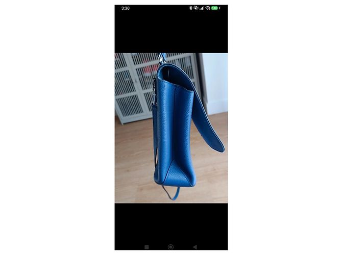 Borsa Louis Vuitton Capucines BB Blu - vista 10