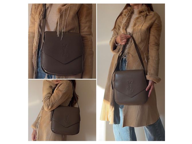 Borsa a tracolla in pelle Yves Saint Laurent - vista 3