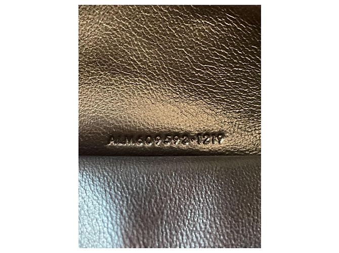 Autre Marque Borsa Saint Laurent Shopper in camoscio nero con borchie - vista 6