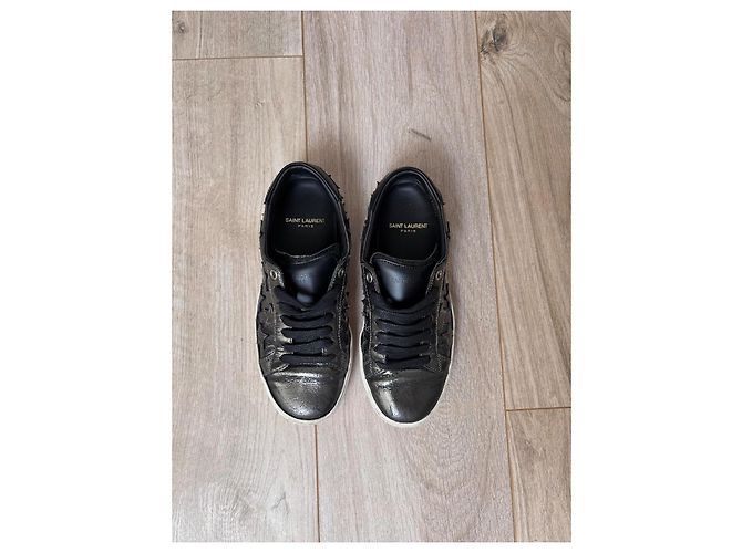 Autre Marque Saint Laurent Sneakers in Pelle - vista 2