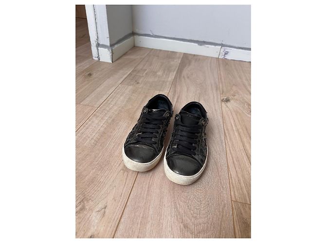 Autre Marque Saint Laurent Sneakers in Pelle - vista 3