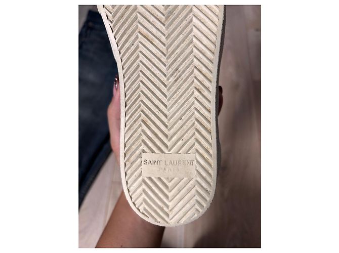 Autre Marque Saint Laurent Sneakers in Pelle - vista 5