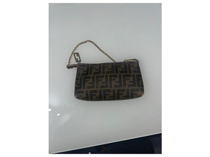 Pochette Fendi Zucca Monogram - vista 2