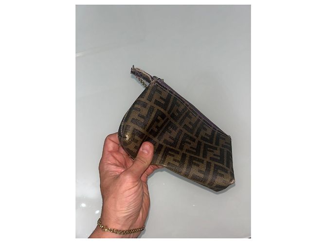 Pochette Fendi Zucca Monogram - vista 6