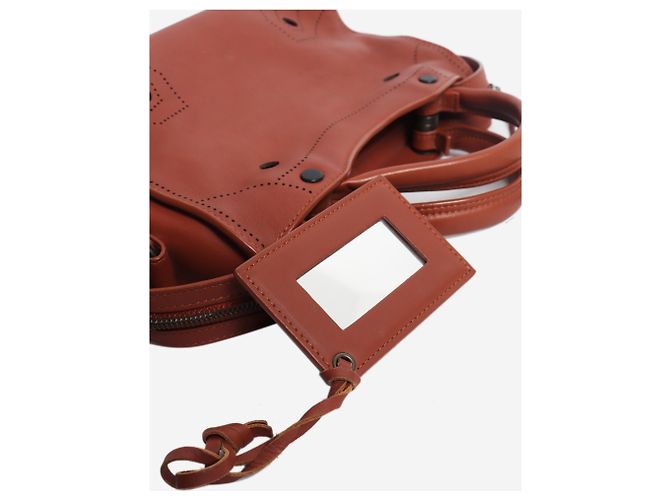 Balenciaga Mini borsa City marrone - vista 11