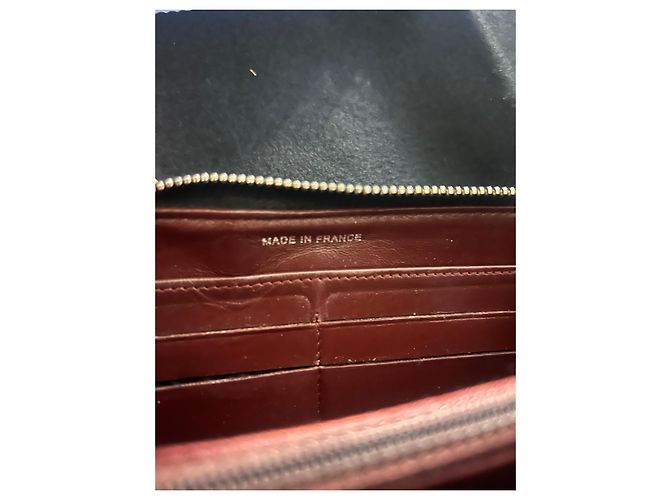 Timeless Chanel Portafoglio Lungo con Zip Classique in pelle di agnello nera – Full Set - vista 4