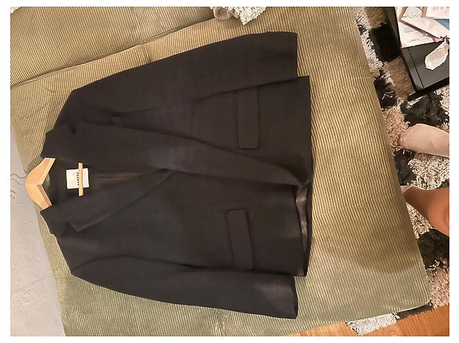 Sandro black tailored set - view 6