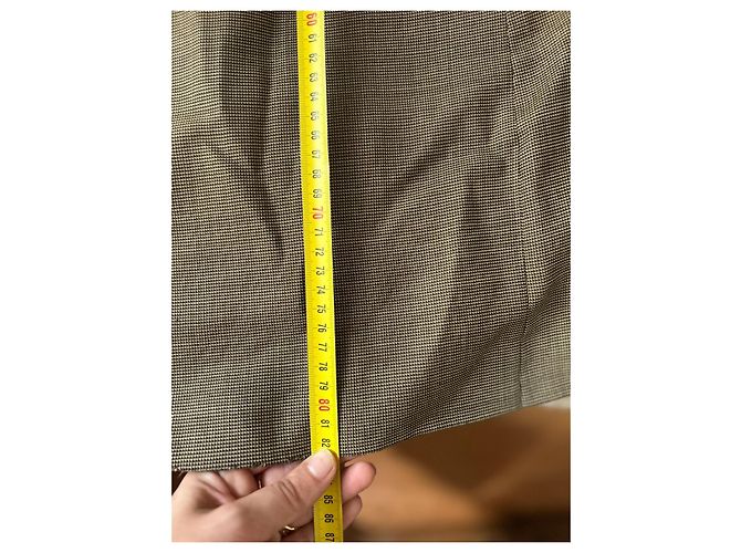 Hugo Boss BOSS brauner karierter Wollblazer - Ansicht 7