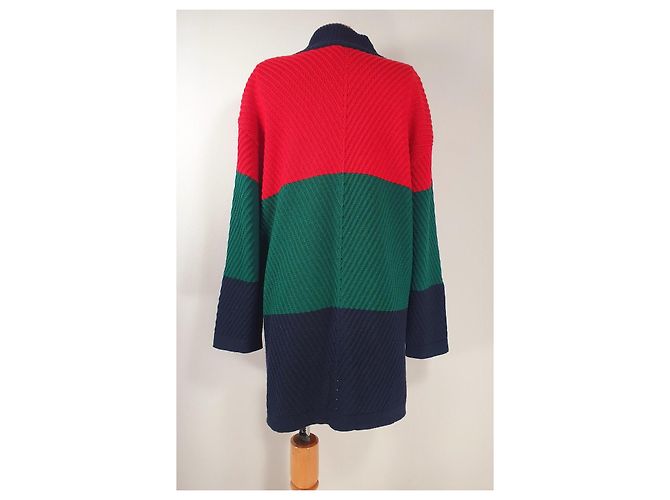 Autre Marque Bode Cardigan en maille colorblock - vue 5