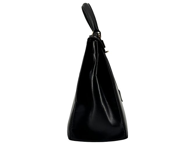 Hermès Kelly 32 Retourné — Veau Box Noir, ca. 1965 - Ansicht 4