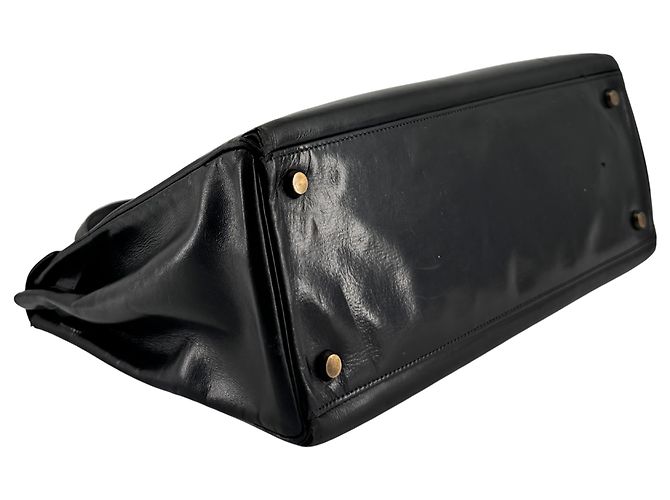 Hermès Kelly 32 Retourné — Veau Box Noir, ca. 1965 - Ansicht 9