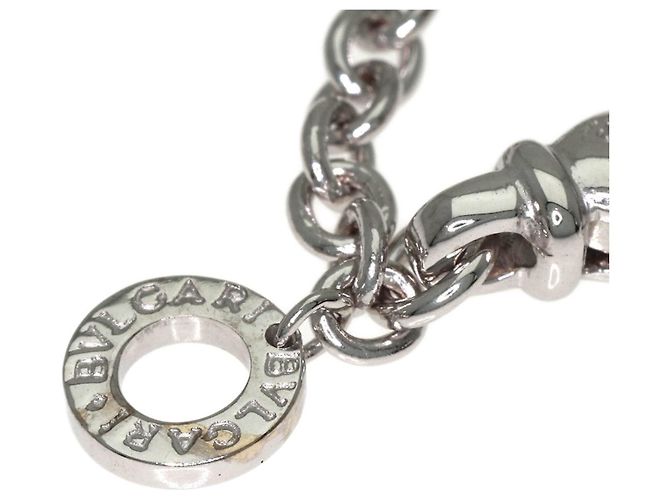 Bulgari Collana a catena Bvlgari in oro bianco 18K - vista 6
