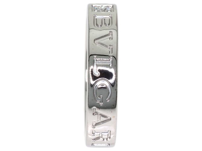 Bulgari Anello Bvlgari Double Logo 1P Diamante - vista 3