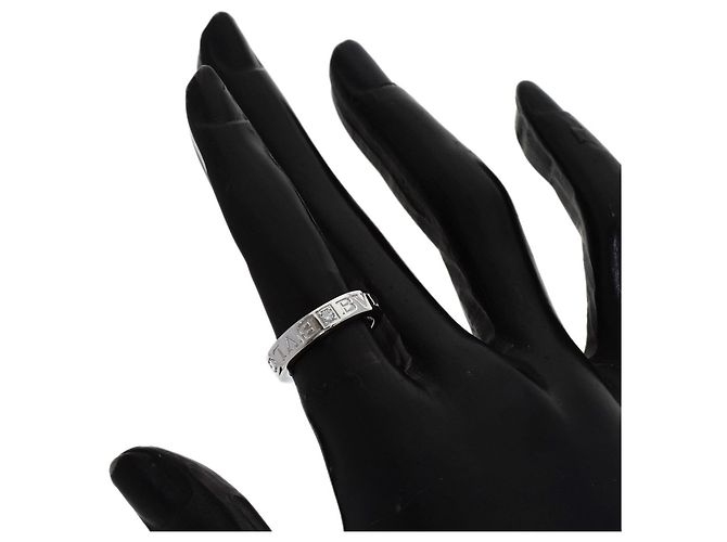 Bulgari Anello Bvlgari Double Logo 1P Diamante - vista 6