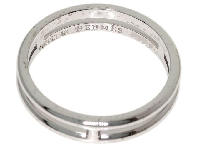 Ring Hermès Bague Anneau Hermes Ariane #48 - vue 4