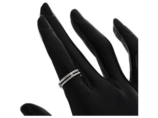 Ring Hermès Bague Anneau Hermes Ariane #48 - vue 5