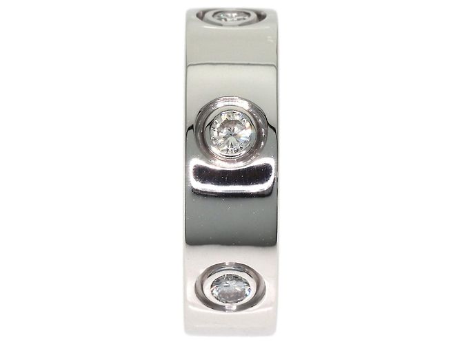 Anello Cartier Love in oro bianco 18K - vista 3