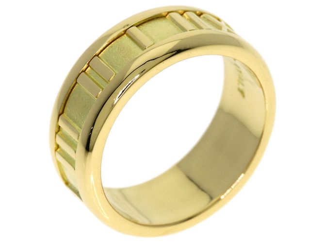 Autre Marque Anello Atlas Tiffany & Co. in oro giallo 18K - vista 2